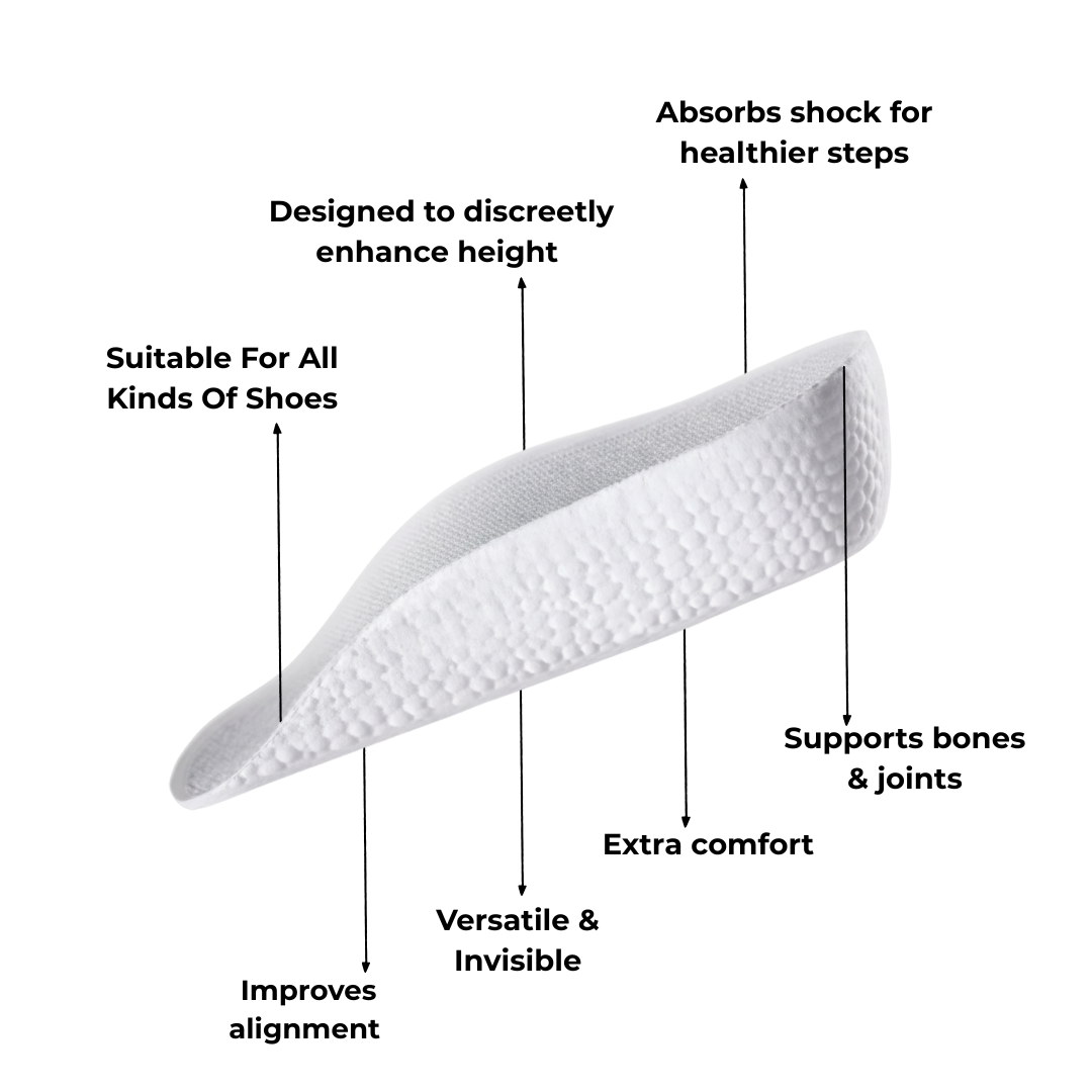 3 Ways Heightra Orthopedic HeightLift Insoles Transform Your Step